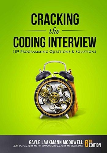 Cracking the Coding Interview, 6th edition